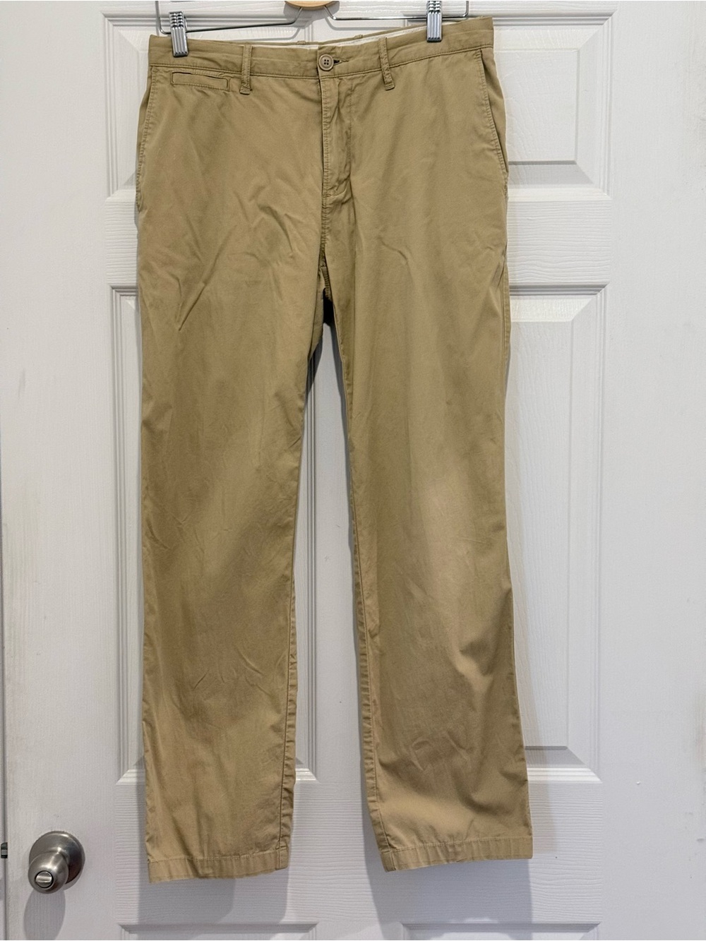Lacoste Men's Tan Khaki Chino Pants Size 30 (Hemmed Inseam 28")